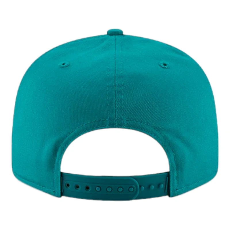 Miami Dolphins Aqua Historic Logo Basic New Era 9FIFTY Snapback Hat