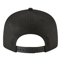 Los Angeles Rams Black on Black Basic New Era 9FIFTY Snapback Hat