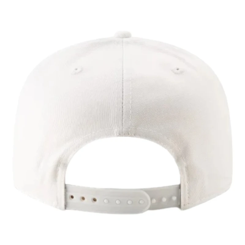 Las Vegas Raiders White Team Color Basic New Era 9FIFTY Snapback Hat