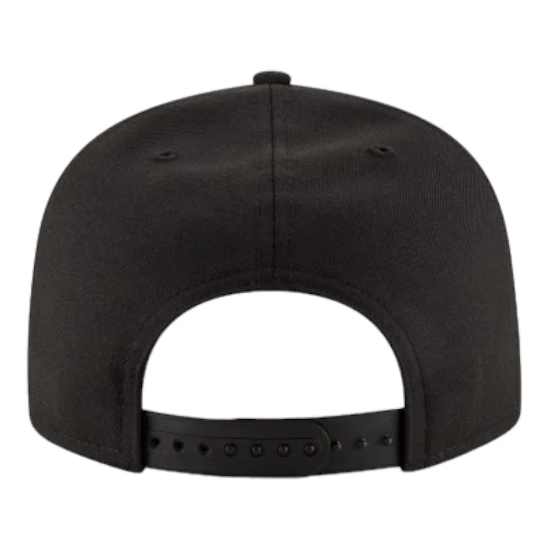 Houston Texans Black and White Basic New Era 9FIFTY Snapback Hat