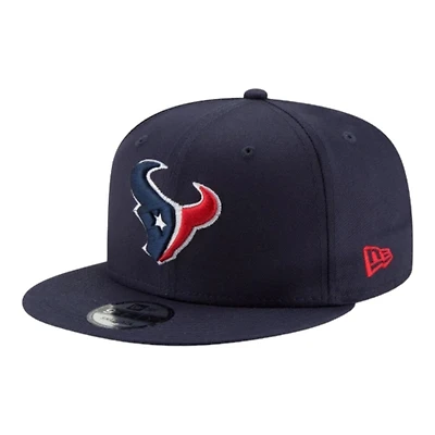 Houston Texans Navy Team Color Basic New Era 9FIFTY Snapback Hat