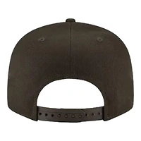 Detroit Lions Black on Black Basic New Era 9FIFTY Snapback Hat