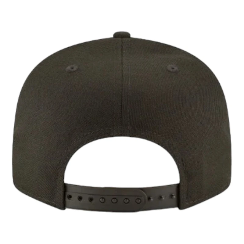 Detroit Lions Black and White Basic New Era 9FIFTY Snapback Hat