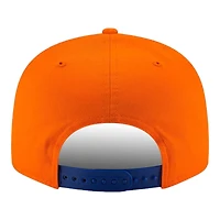 Denver Broncos Orange and Blue Basic New Era 9FIFTY Snapback Hat