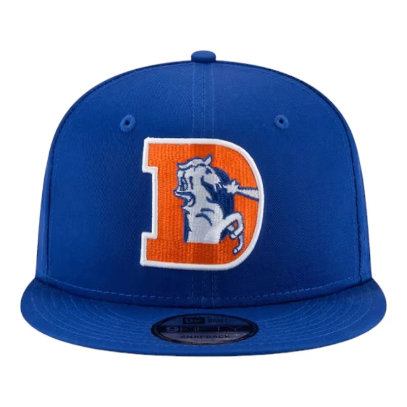 Denver Broncos Royal Blue Historic Logo Basic New Era 9FIFTY Snapback Hat
