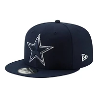 Dallas Cowboys Navy Team Color Basic New Era 9FIFTY Snapback Hat