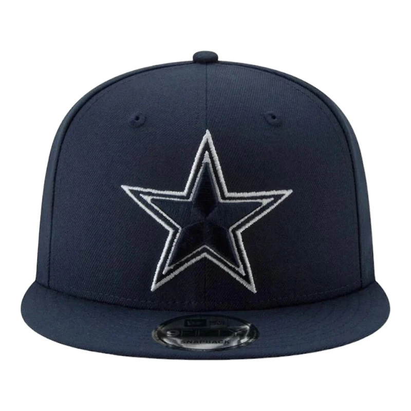 Dallas Cowboys Navy Team Color Basic New Era 9FIFTY Snapback Hat