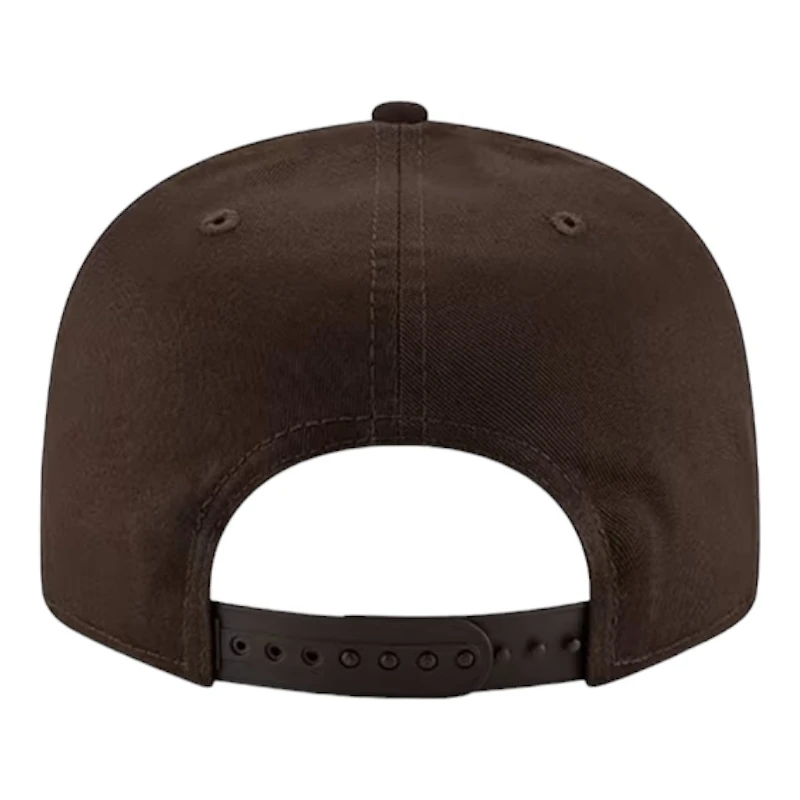 Cleveland Browns Brown Historic Logo Basic New Era 9FIFTY Snapback Hat