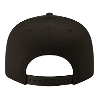 Chicago Bears Black and White Basic New Era 9FIFTY Snapback Hat