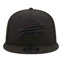 Buffalo Bills Black on Black Basic New Era 9FIFTY Snapback Hat