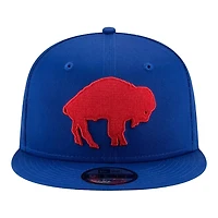 Buffalo Bills Royal Blue Historic Logo Basic New Era 9FIFTY Snapback Hat