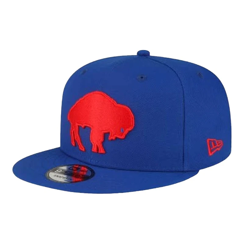 Buffalo Bills Royal Blue Historic Logo Basic New Era 9FIFTY Snapback Hat