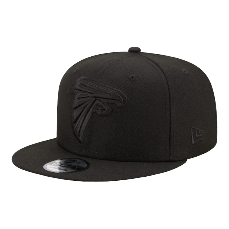 Atlanta Falcons Black on Black Basic New Era 9FIFTY Snapback Hat