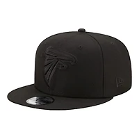 Atlanta Falcons Black on Black Basic New Era 9FIFTY Snapback Hat