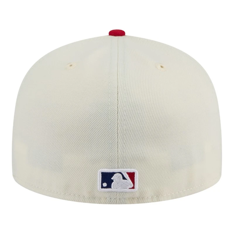 Philadelphia Phillies Chrome Red Two Tone New Era 59FIFTY Fitted Hat