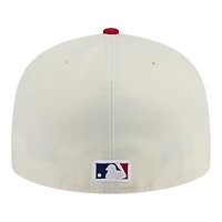 Philadelphia Phillies Chrome Red Two Tone New Era 59FIFTY Fitted Hat