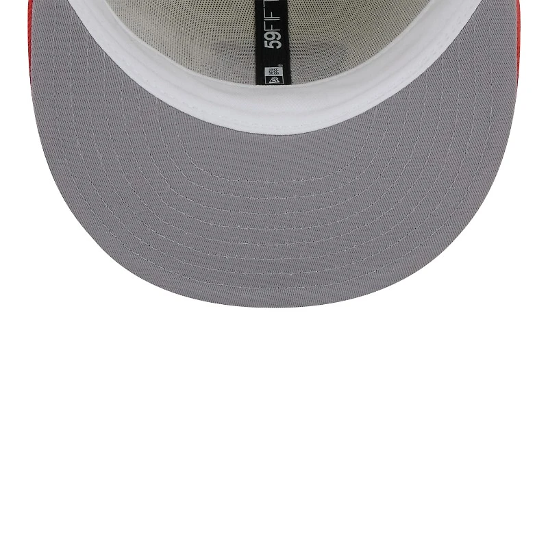 Clemson Tigers Chrome Orange Two Tone New Era 59FIFTY Fitted Hat