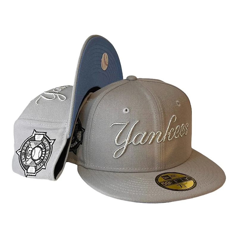 New York Yankees Gray 1939 ASG Patch Icy Blue UV Era 59FIFTY Fitted Hat