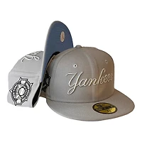New York Yankees Gray 1939 ASG Patch Icy Blue UV Era 59FIFTY Fitted Hat
