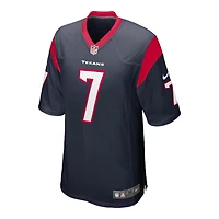 Youth Houston Texans CJ Stroud Navy Nike Game Jersey