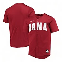 Alabama Crimson Tide Baseball Nike Full-Button Replica Jersey