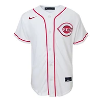 Youth Cincinnati Reds Elly De La Cruz Nike White Home Jersey