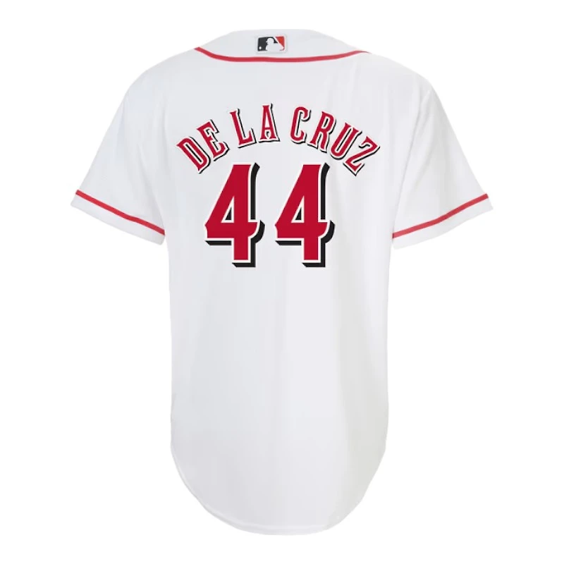 Youth Cincinnati Reds Elly De La Cruz Nike White Home Jersey