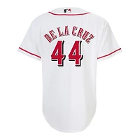 Youth Cincinnati Reds Elly De La Cruz Nike White Home Jersey