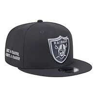 Las Vegas Raiders 2024 NFL Draft 9FIFTY Snapback Hat
