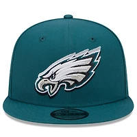 Philadelphia Eagles Midnight Green 2024 NFL Draft 9FIFTY Snapback Hat