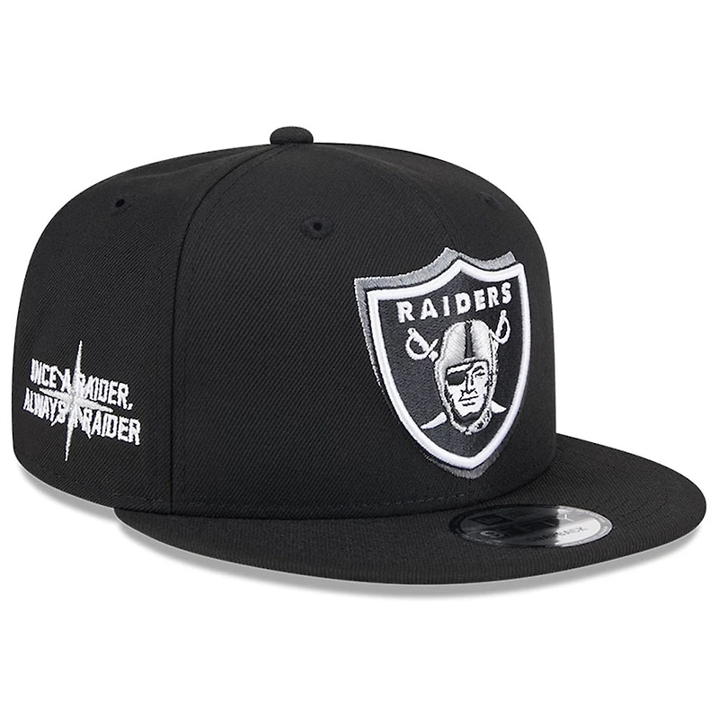 Las Vegas Raiders 2024 NFL Draft 9FIFTY Snapback Hat