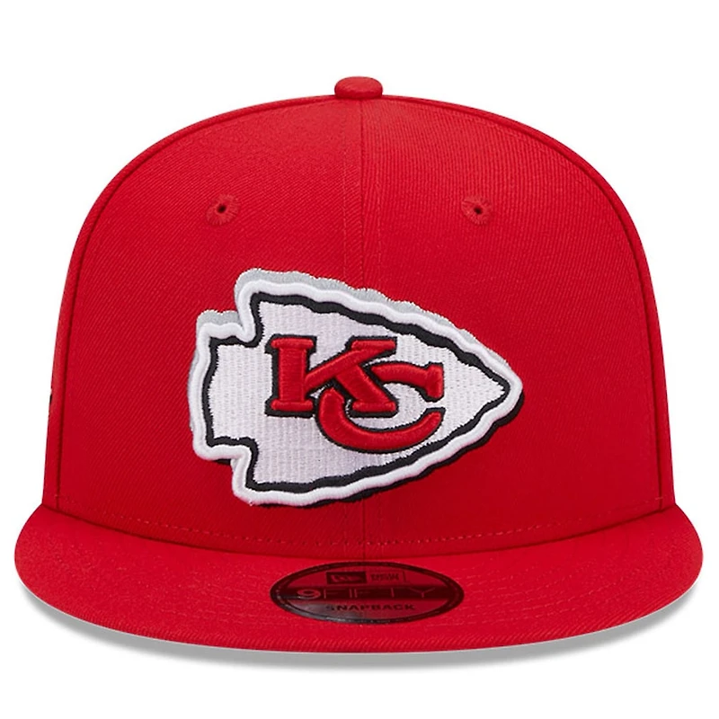 Kansas City Chiefs Red 2024 NFL Draft 9FIFTY Snapback Hat