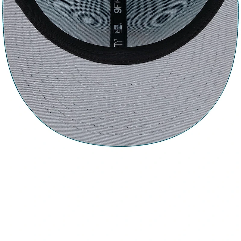 Miami Dolphins Aqua 2024 NFL Draft 9FIFTY Snapback Hat
