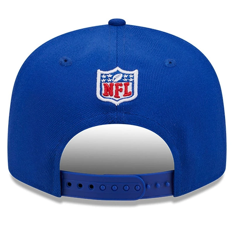 Buffalo Bills Royal Blue 2024 NFL Draft 9FIFTY Snapback Hat