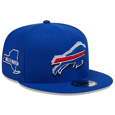 Buffalo Bills Royal Blue 2024 NFL Draft 9FIFTY Snapback Hat
