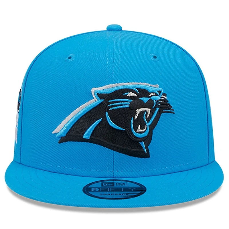Carolina Panthers Blue 2024 NFL Draft 9FIFTY Snapback Hat