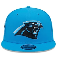 Carolina Panthers Blue 2024 NFL Draft 9FIFTY Snapback Hat