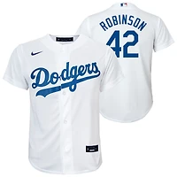 Youth Los Angeles Dodgers Jackie Robinson Nike White Home Jersey