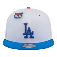 Los Angeles Dodgers White and Blue Big League Chew Gray UV New Era 9FIFTY Snapback Hat