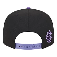 Atlanta Braves Black and Purple Big League Chew Gray UV New Era 9FIFTY Snapback Hat