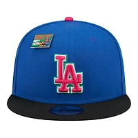 Los Angeles Dodgers and Black Big League Chew Gray UV New Era 9FIFTY Snapback Hat