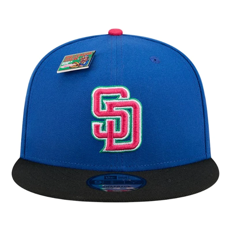San Diego Padres and Black Big League Chew Gray UV New Era 9FIFTY Snapback Hat