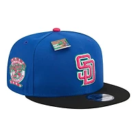 San Diego Padres and Black Big League Chew Gray UV New Era 9FIFTY Snapback Hat