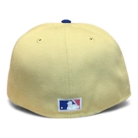 Los Angeles Dodgers Vegas Gold and Royal 60th Anniv Patch Green UV New Era 59FIFTY Fitted Hat