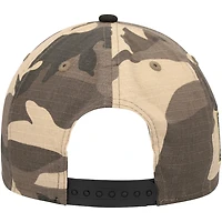 Los Angeles Dodgers Camo Black A-Frame New Era 9FORTY Adjustable Hat