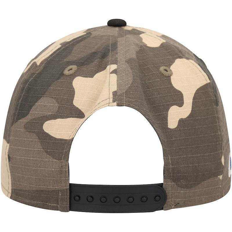San Francisco Giants Camo Black A-Frame New Era 9FORTY Adjustable Hat