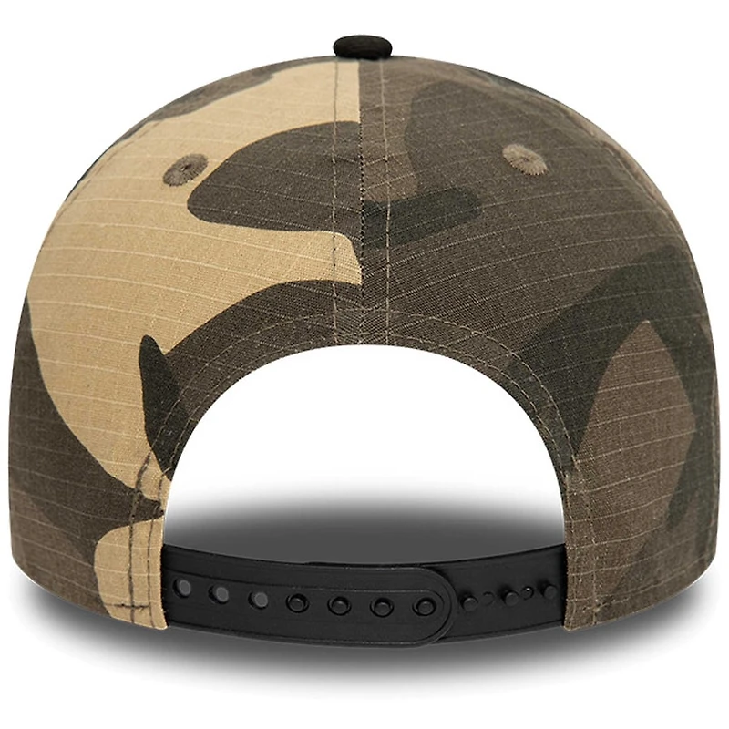 New York Yankees Camo Black A-Frame New Era 9FORTY Adjustable Hat