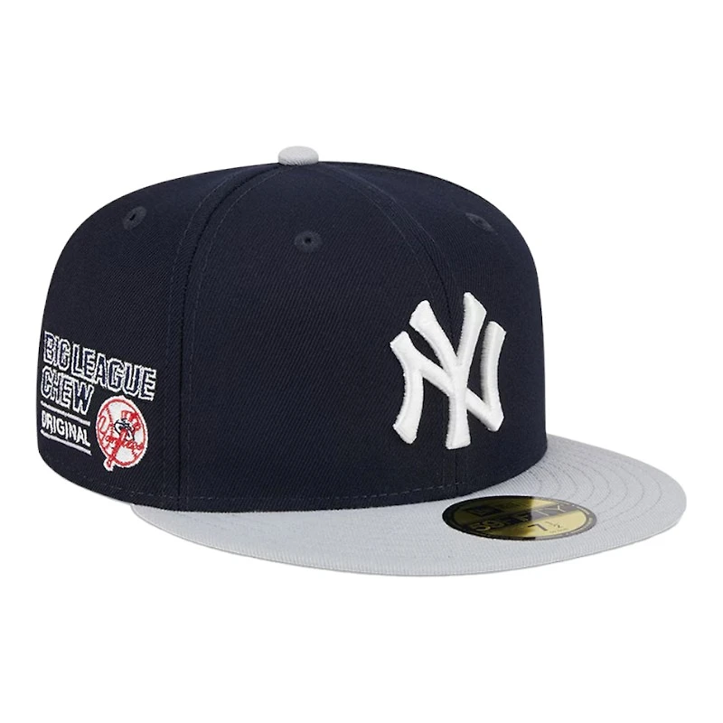 New York Yankees Navy and Gray Big League Chew UV Era 59Fifty Fitted Hat