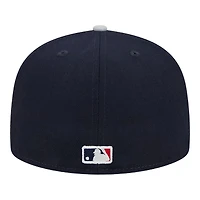 New York Yankees Navy and Gray Big League Chew UV Era 59Fifty Fitted Hat