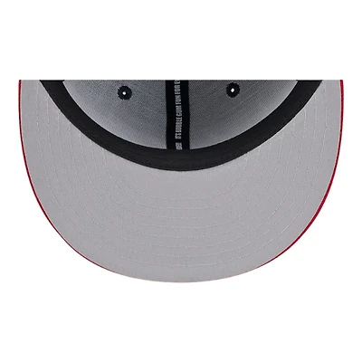 Atlanta Braves Navy and Red Big League Chew Gray UV New Era 59Fifty Fitted Hat